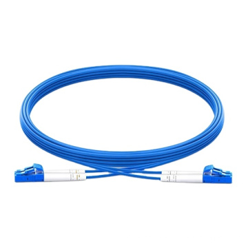 Outdoor blue patch cord steel armored anti rodents optical fiber cable armored LC SC FC ST